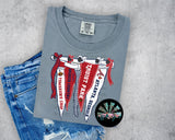 ATL Br@ves Pennant Flag T-Shirt and Sweatshirt