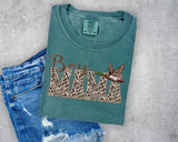 Camo Boy Mama with Duck T-Shirt and Sweatshirt