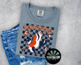 Checkered Faux Glitter IL Kingfishers #2 PNG Digital Design