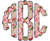 Christmas Bows Green Man, Max and Cindy Lou Monogrammed T-Shirt and Sweatshirt