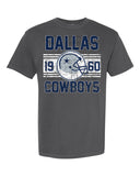 Distressed Dallas C0wboys Football with Helmet PNG Digital Design