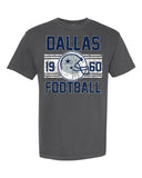 Distressed Dallas C0wboys Football with Helmet PNG Digital Design
