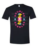 Doubles and Bubbles Pink, Yellow and Blue T-Shirt and Sweatshirt