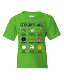 God Says I am... Savannah Bananas PNG Digital Design (You receive both color combinations)