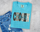 Cross and Leopard Chosen T-Shirt and Sweatshirt