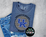 Leopard Circle UK Wildcats PNG Digital Design -- You get FOUR Designs