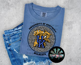 Leopard Circle UK Wildcats PNG Digital Design -- You get FOUR Designs