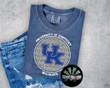 Leopard Circle UK Wildcats PNG Digital Design -- You get FOUR Designs