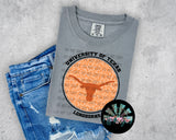 Leopard Circle TX Longhorns PNG Digital Design -- You get FOUR Designs