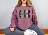 Cross and Leopard Grace T-Shirt and Sweatshirt