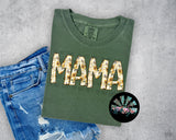 Mama Plaid Sunflowers PNG Digital Design