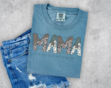 Mama Retro Camo and Flying Ducks PNG Digital Design