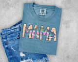 Mama with Rainbow Fish inside PNG Digital Design