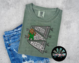 Marshall Camo Pennant Flag PNG Digital Design