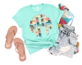 Palm Tree Monogram T-Shirt