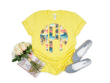 Palm Tree Monogram T-Shirt