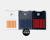 Stacked Grunge Phoenix (You get 12 different color files) PNG Digital Download