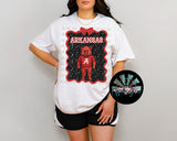 Faux Glitter with Coquette Bow Border SEC BUNDLE **16 Teams** PNG Digital Design