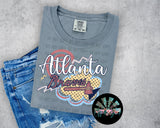 Retro ATL Braves PNG Digital Design -- You get TWO Designs