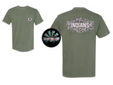 Retro Camo Dodge County Indians T-Shirt and Sweatshirt
