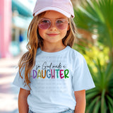 So God made a Daughter PNG Digital Design