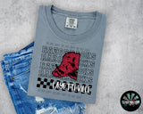 Stacked Checkered SEC Bundle *16 TEAMS -- 29 DESIGNS* PNG Digital Design