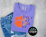 They not like us Clemson PNG Digital Download (You get all THREE files)