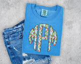 Vibes Monogram Short Sleeve T-Shirt