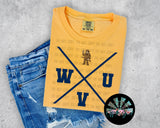 X WVU Designs PNG Digital Design (YOU GET 3 DESIGNS)