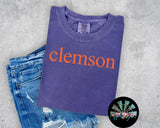 Clemson Script PNG Digital Design (YOU GET 2 DESIGNS)