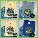 Leopard Circle Savannah Bananas PNG Digital Design -- You get FOUR Designs