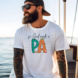 So God made a Pa Fishing Design PNG Digital Design