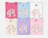 Strawberry Monogram Short Sleeve T-Shirt
