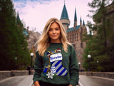 HP Christmas Ravenclaw Stocking T-Shirt and Sweatshirt