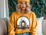 HP Christmas Hogwarts Lamp T-Shirt and Sweatshirt