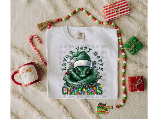 Have a Very Merry Slytherin Christmas T-Shirt and Sweatshirt