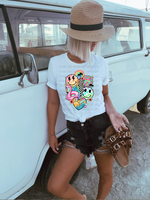 Retro Grunge Summer Collage T-Shirt