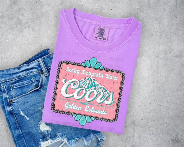 C00rs Turquoise & Pink T-Shirt 1307