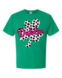 Polka Dot Cloverleaf with Pink Dublin T-Shirt