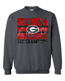 Stacked GA S E C Champs T-Shirt and Sweatshirt