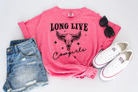 Long Live Cowgirls Black T-Shirt 287AZ