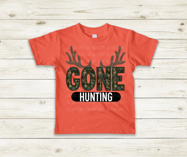 Gone Hunting T-Shirt and Sweatshirt