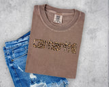 Leopard Car Short Sleeve T-Shirt
