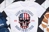 Made in America Born to be Free Short Sleeve T-Shirt