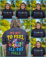 It's okay to feel all the feels T-Shirt