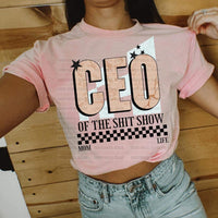 CEO of Sh!t Show Short Sleeve T-Shirt