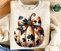 Cowhide Pumpkin T-Shirt and Sweatshirt