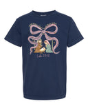 KIDS He left His home in Heaven to make Heaven my Home Manger Scene T-Shirt and Sweatshirt