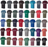 Neon Smiley Face Collage Short Sleeve T-Shirt