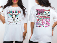 Lainey Wilson Long Live Cowgirls T-Shirt 516AZ